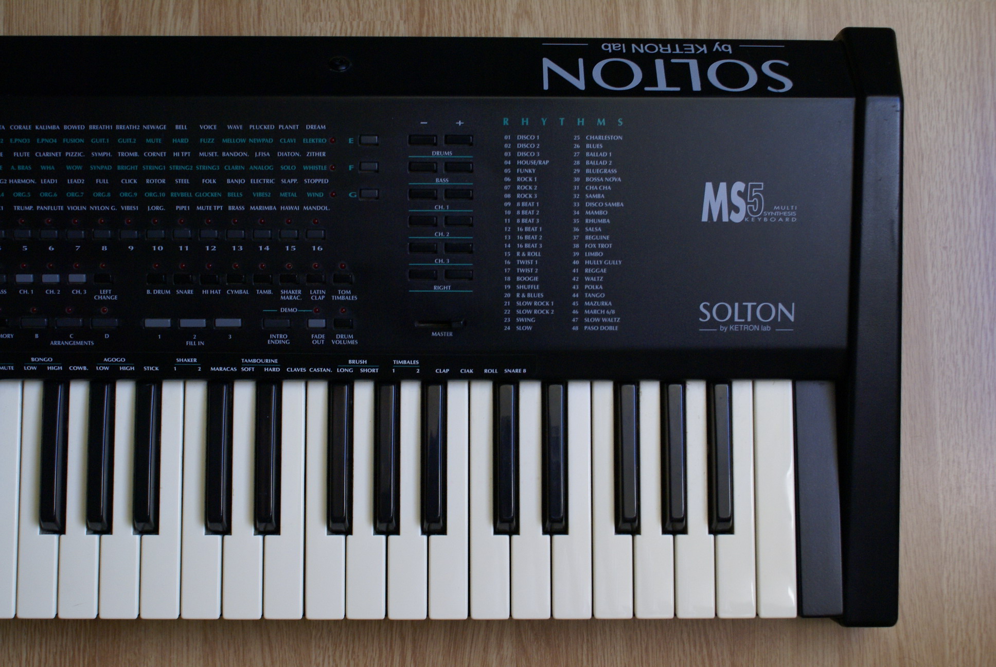 manual do solton ms 100 keyboard